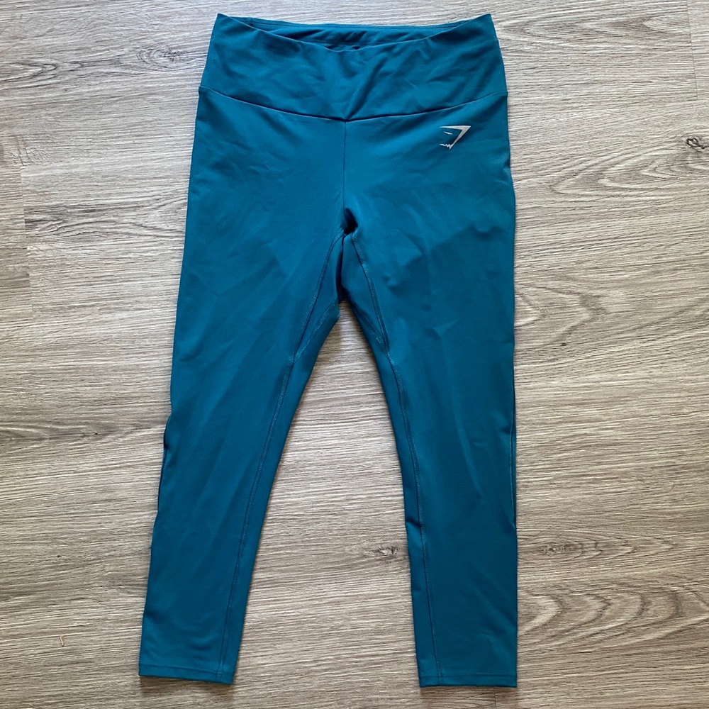 082. Gymshark teal High-Waisted Leggings